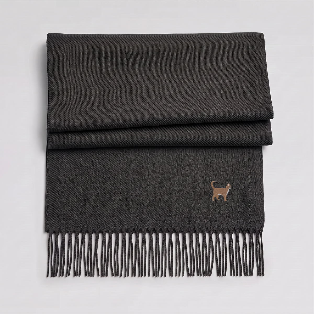 Woven Scarf — European Shorthair