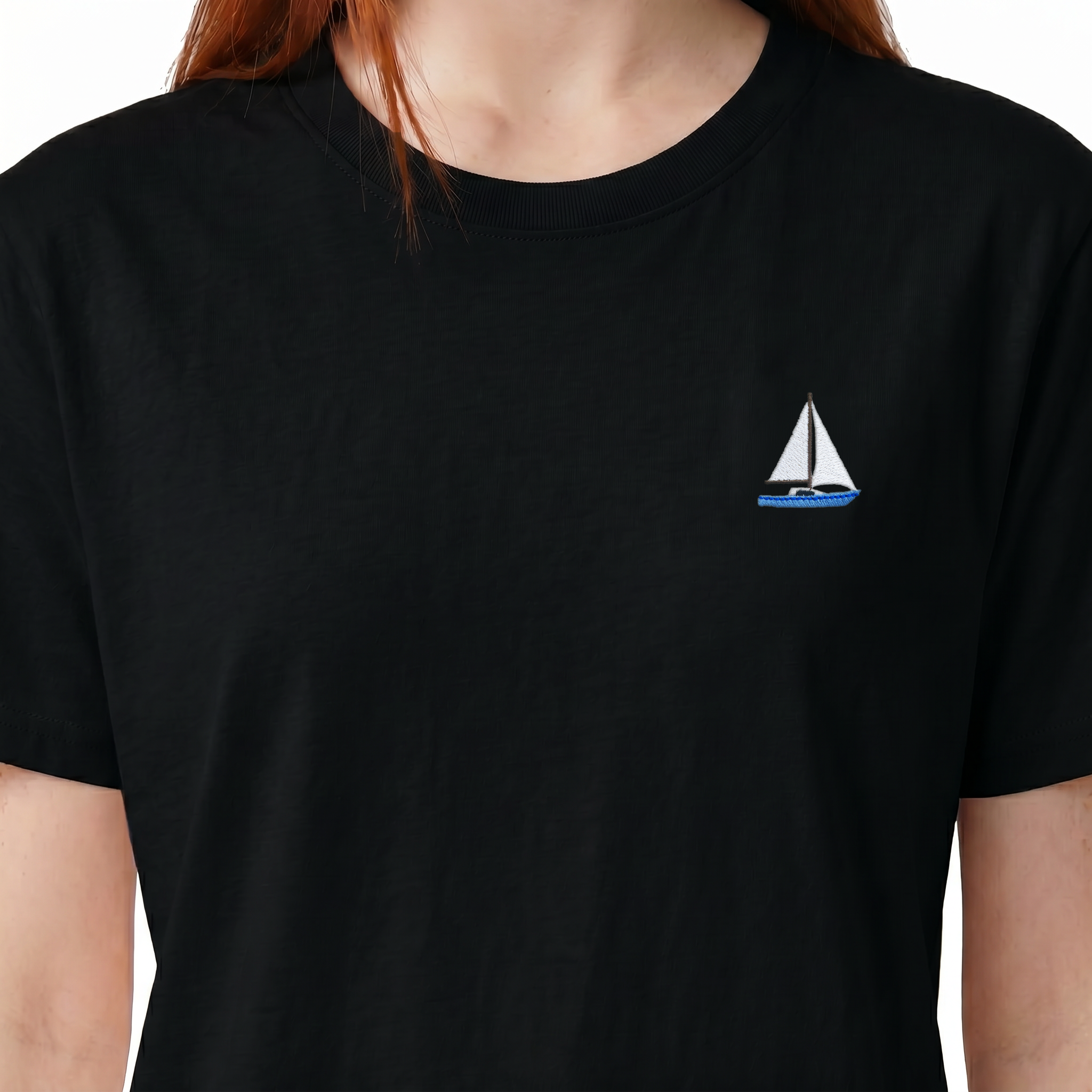 T-shirt brodé — Chaton