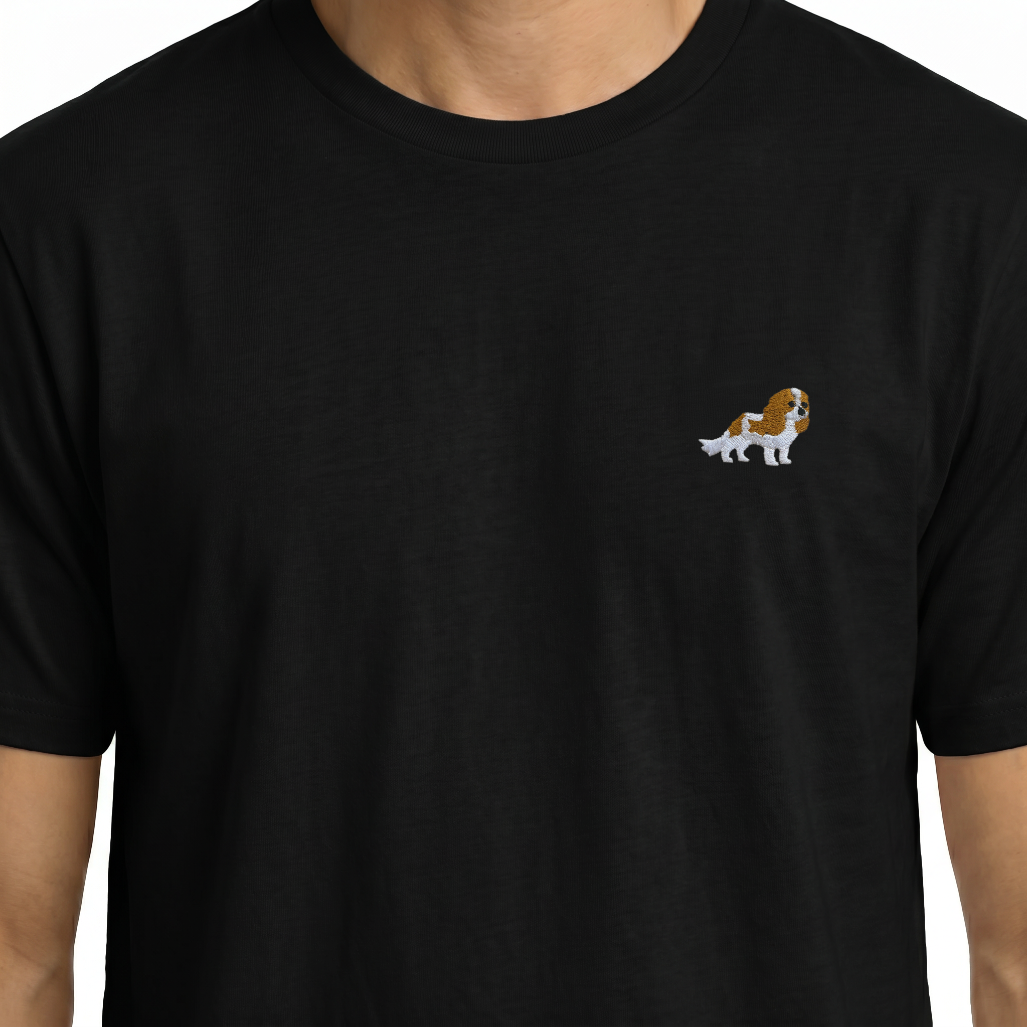 T-shirt brodé — Cavalier King Charles