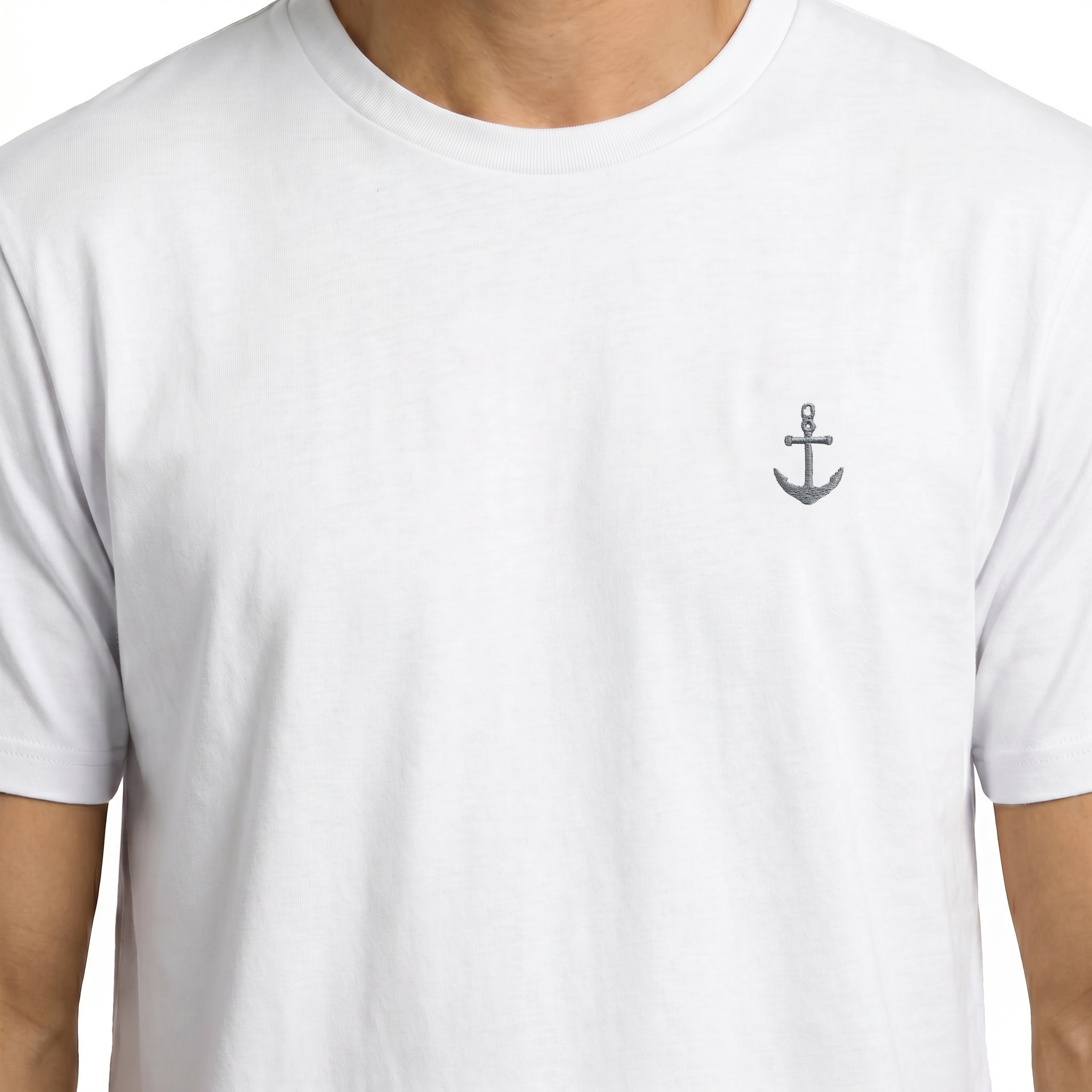 T-shirt brodé — Ancre