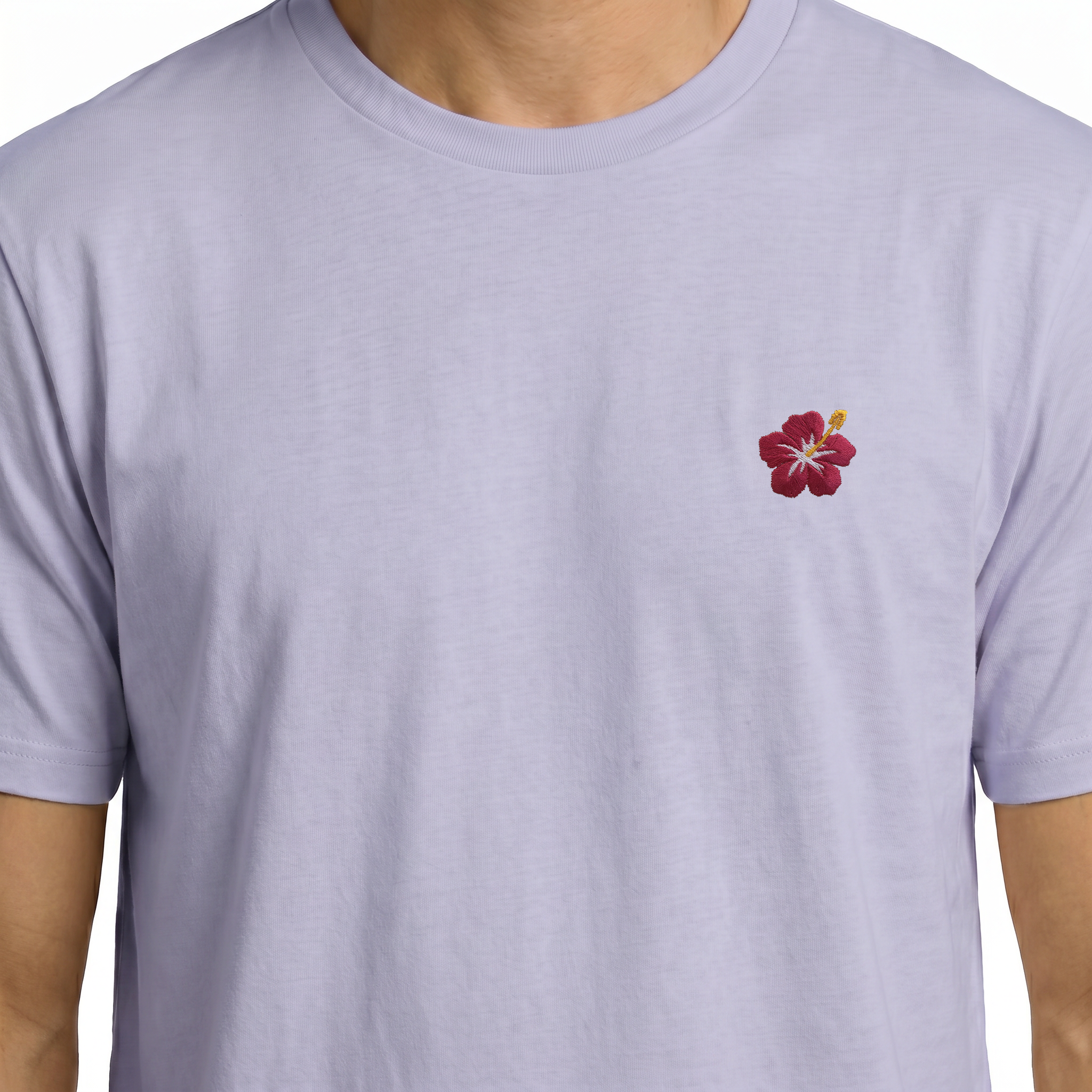 T-shirt brodé — Ibiscus