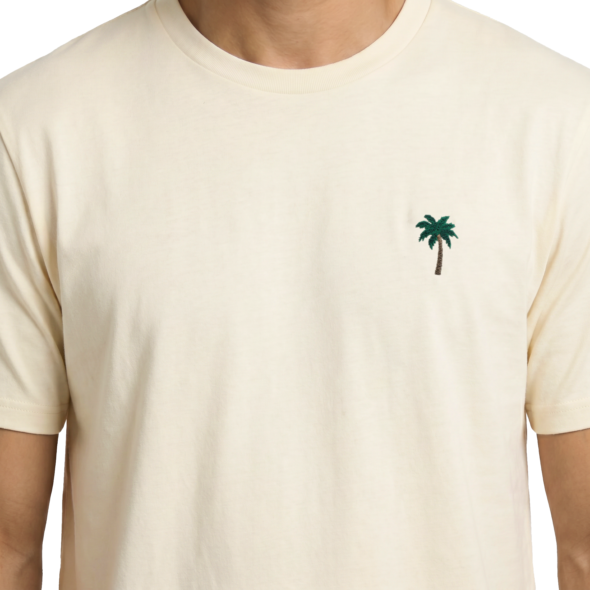 T-shirt brodé — Palmier