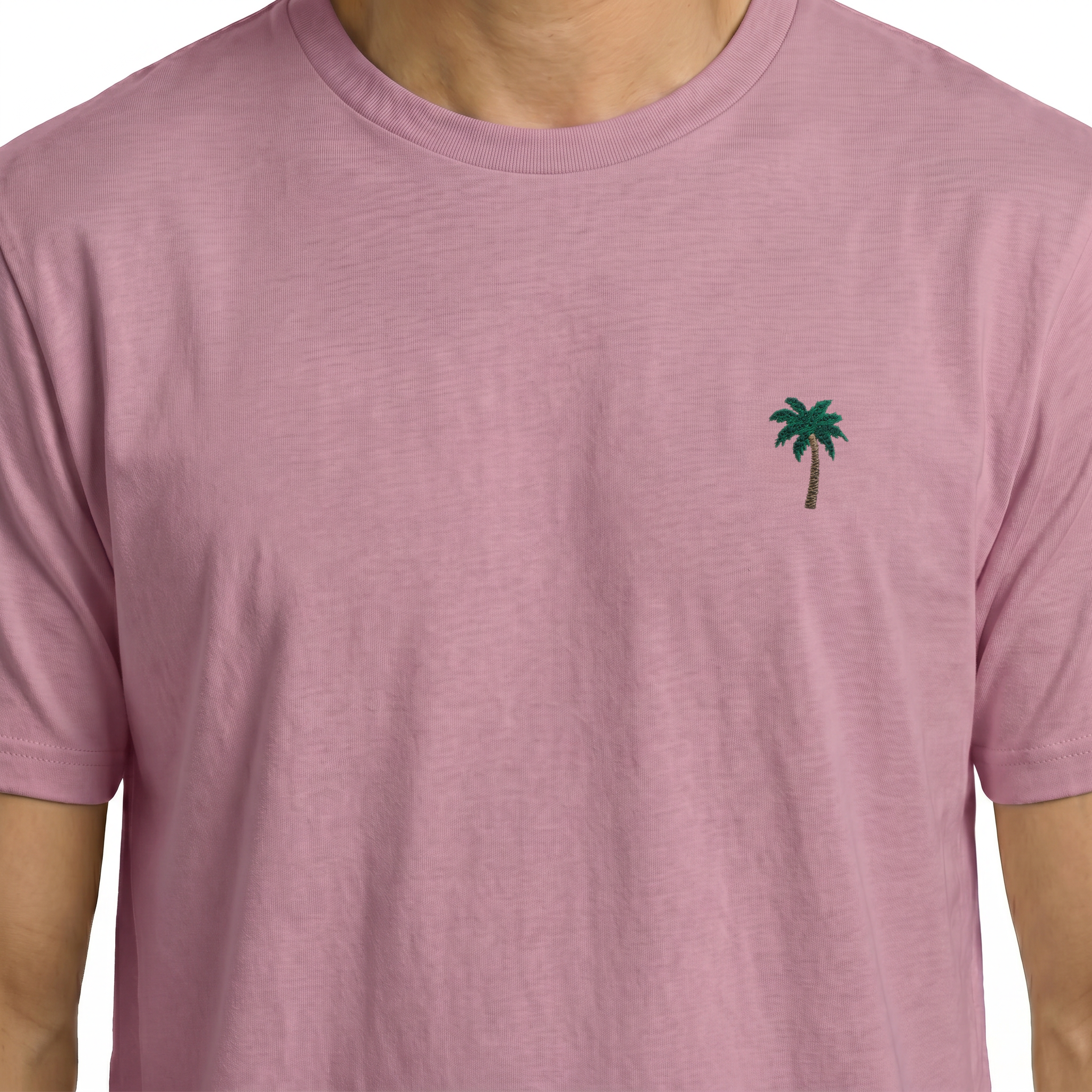 T-shirt brodé — Palmier