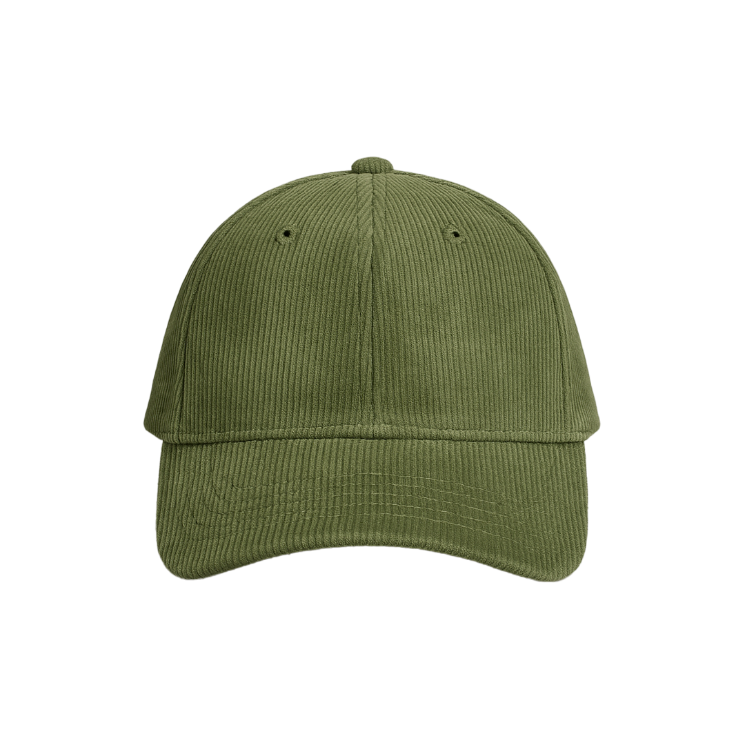 Casquette Velours Kaki Personnalisable
