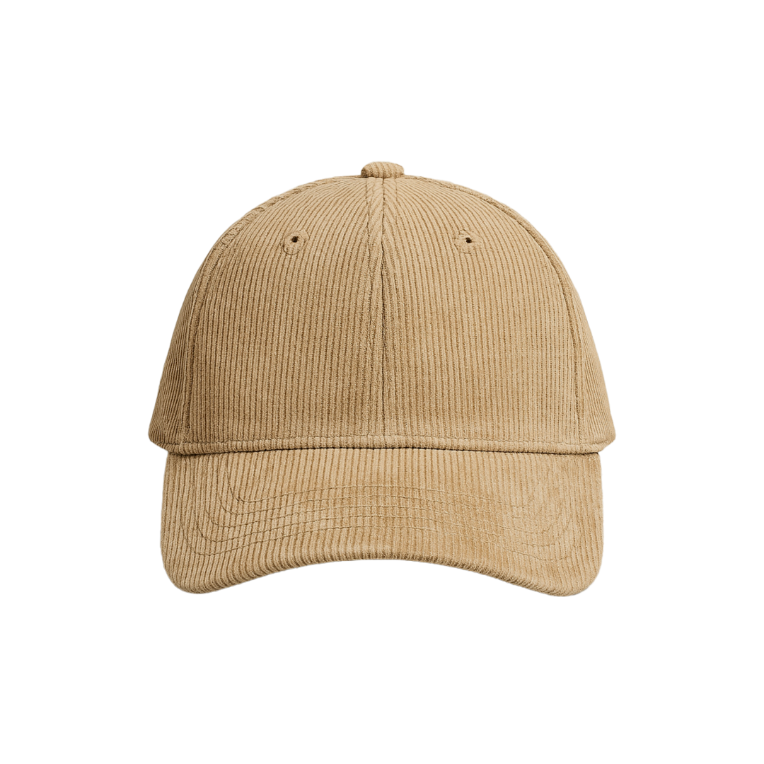 Casquette Velours Camel Personnalisable