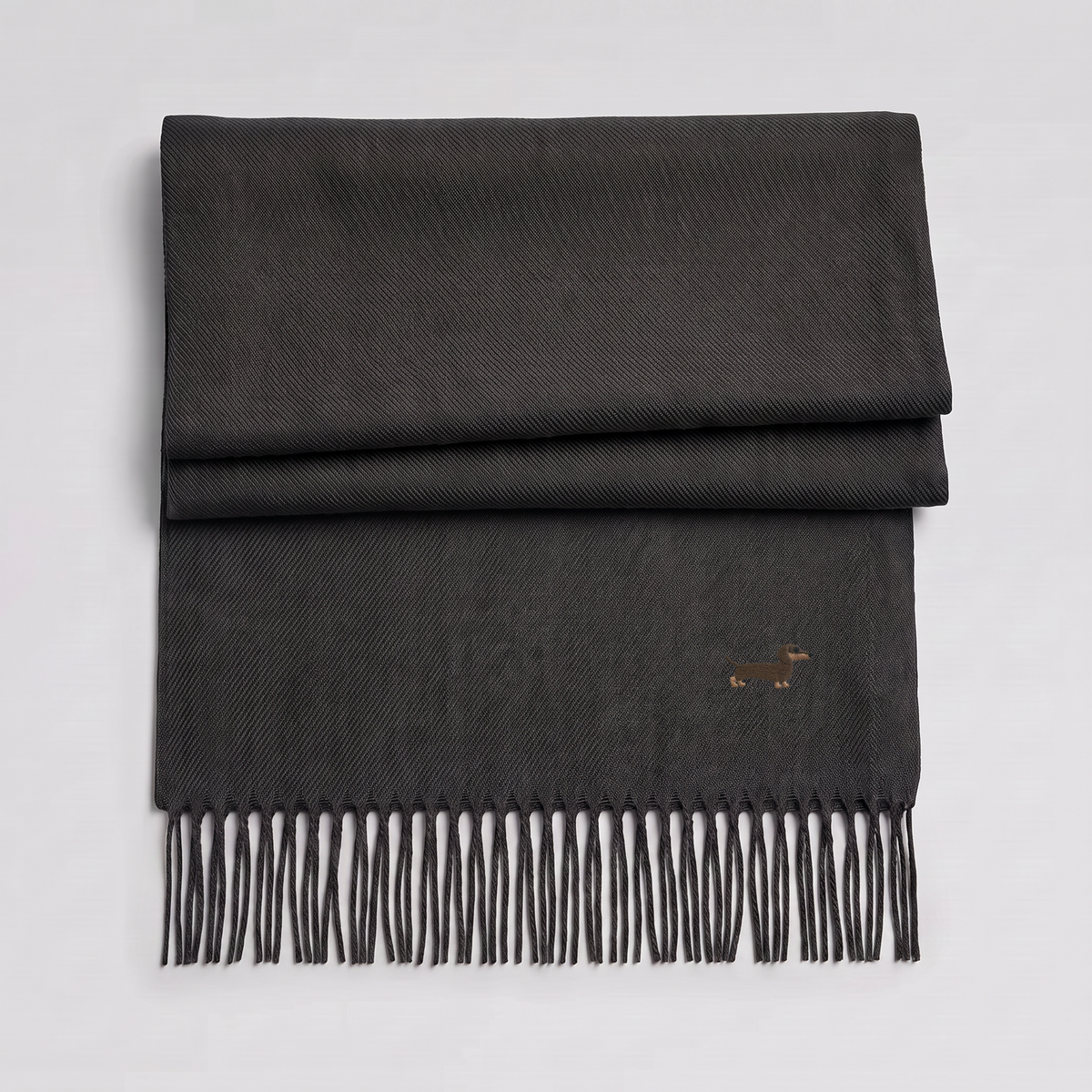 Woven scarf — Dachshund