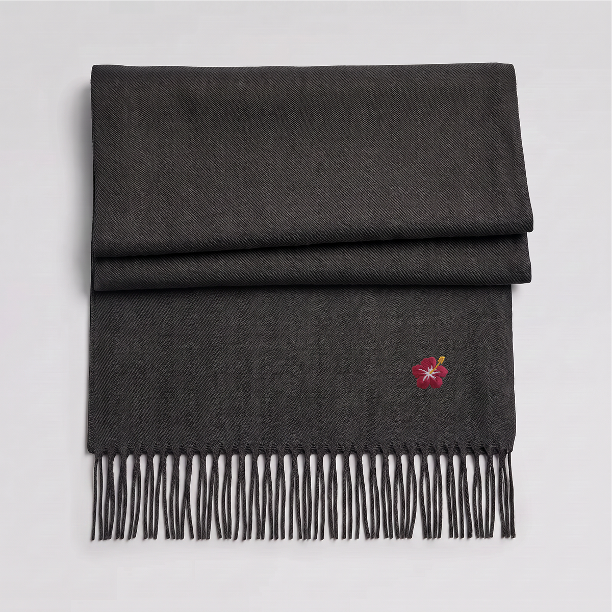 Woven Scarf — Ibiscus