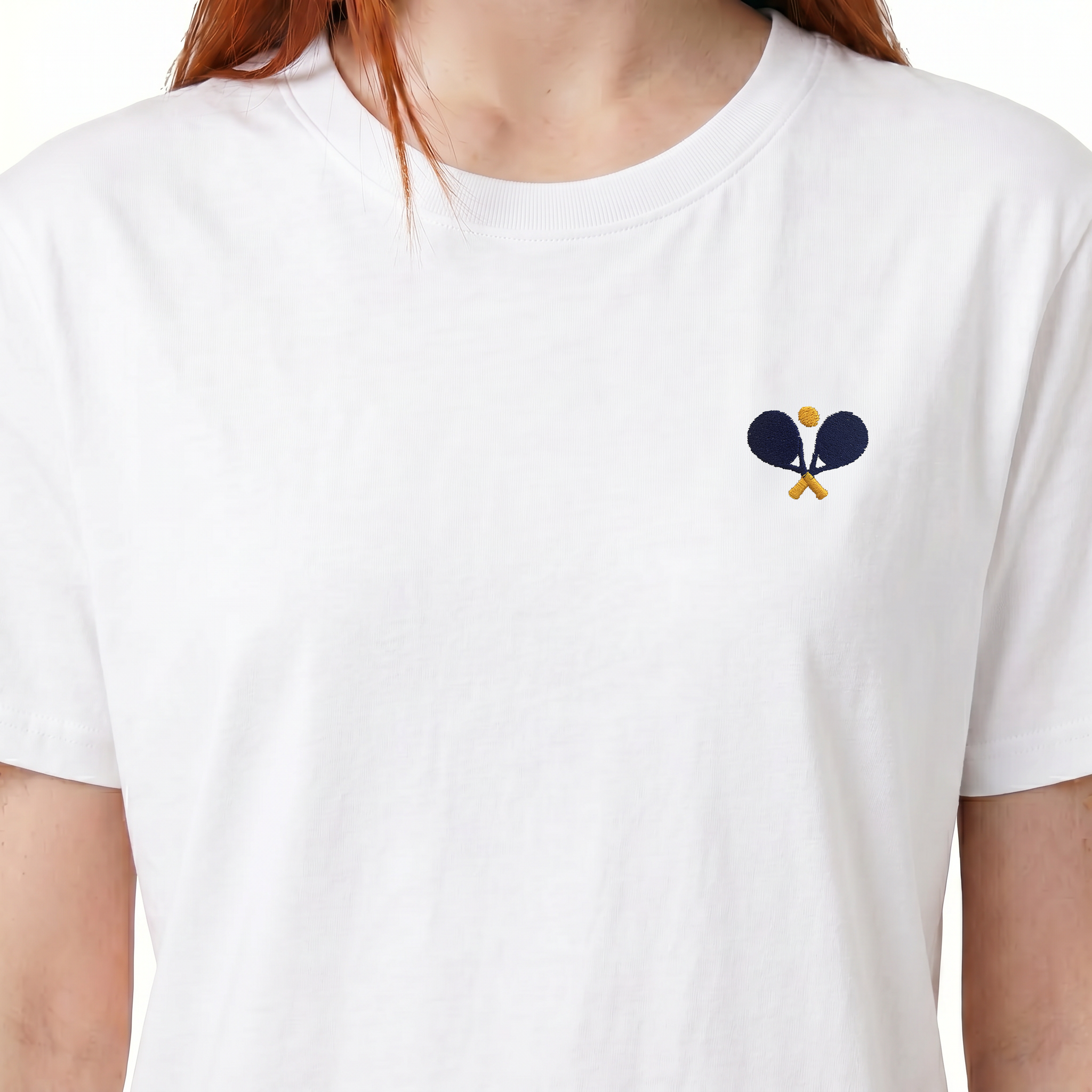 T-shirt brodé — Raquettes de Padel