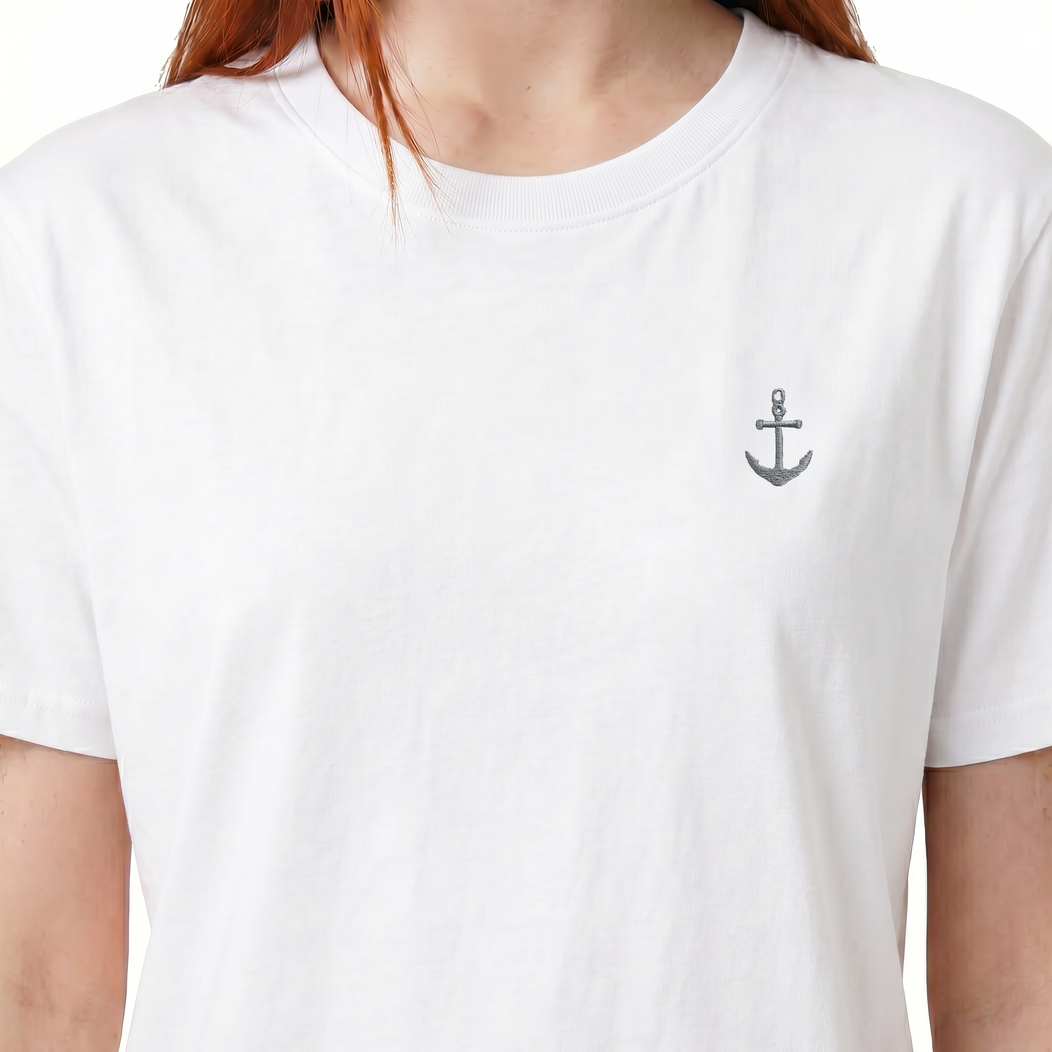T-shirt brodé — Ancre