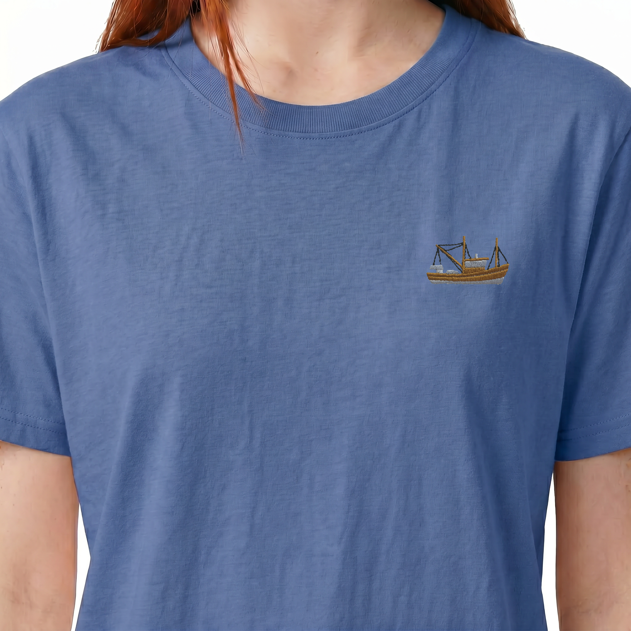 T-shirt brodé — Chalutier