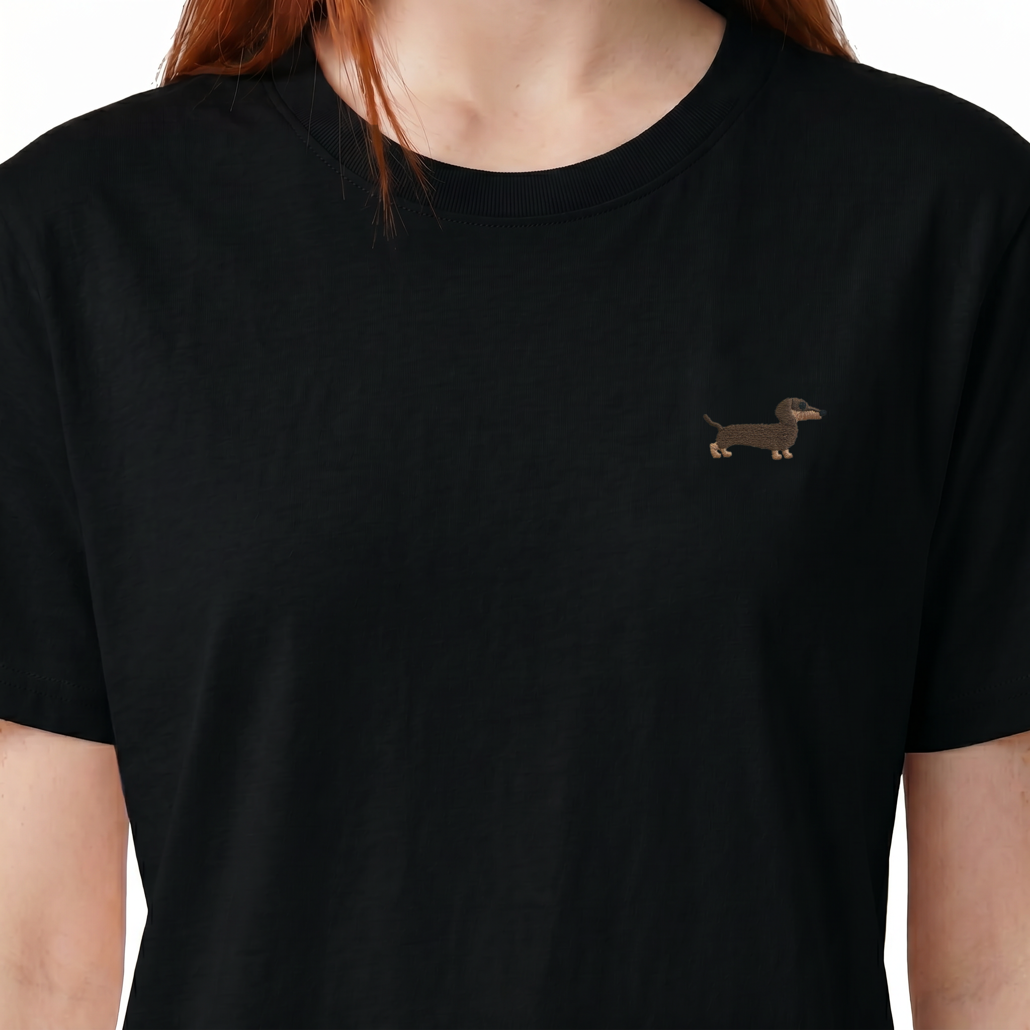 T-shirt brodé — Teckel