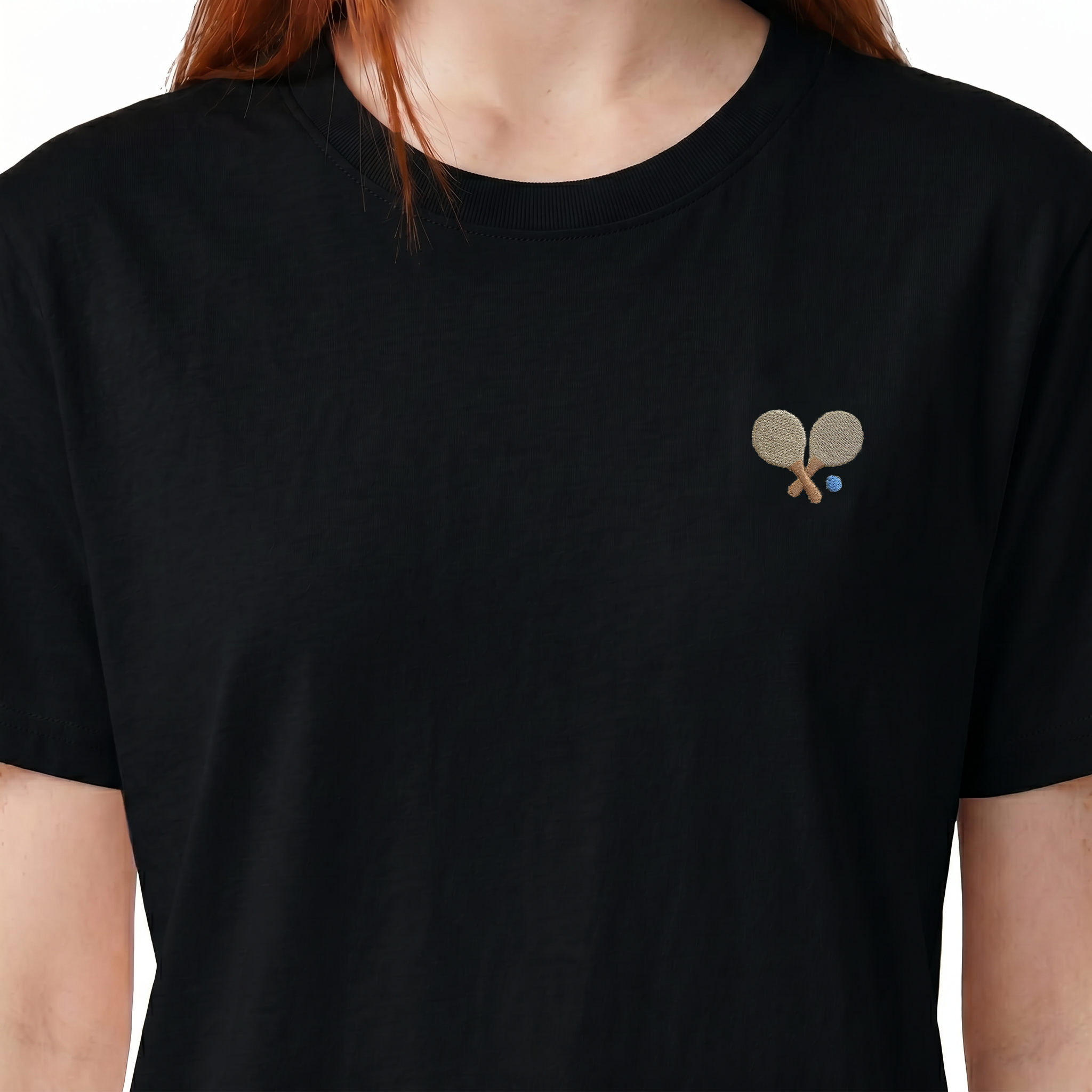 T-shirt brodé — Raquettes de plage