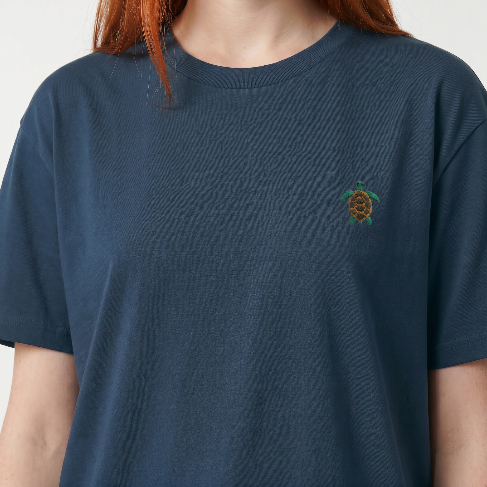 T-shirt brodé — Tortue