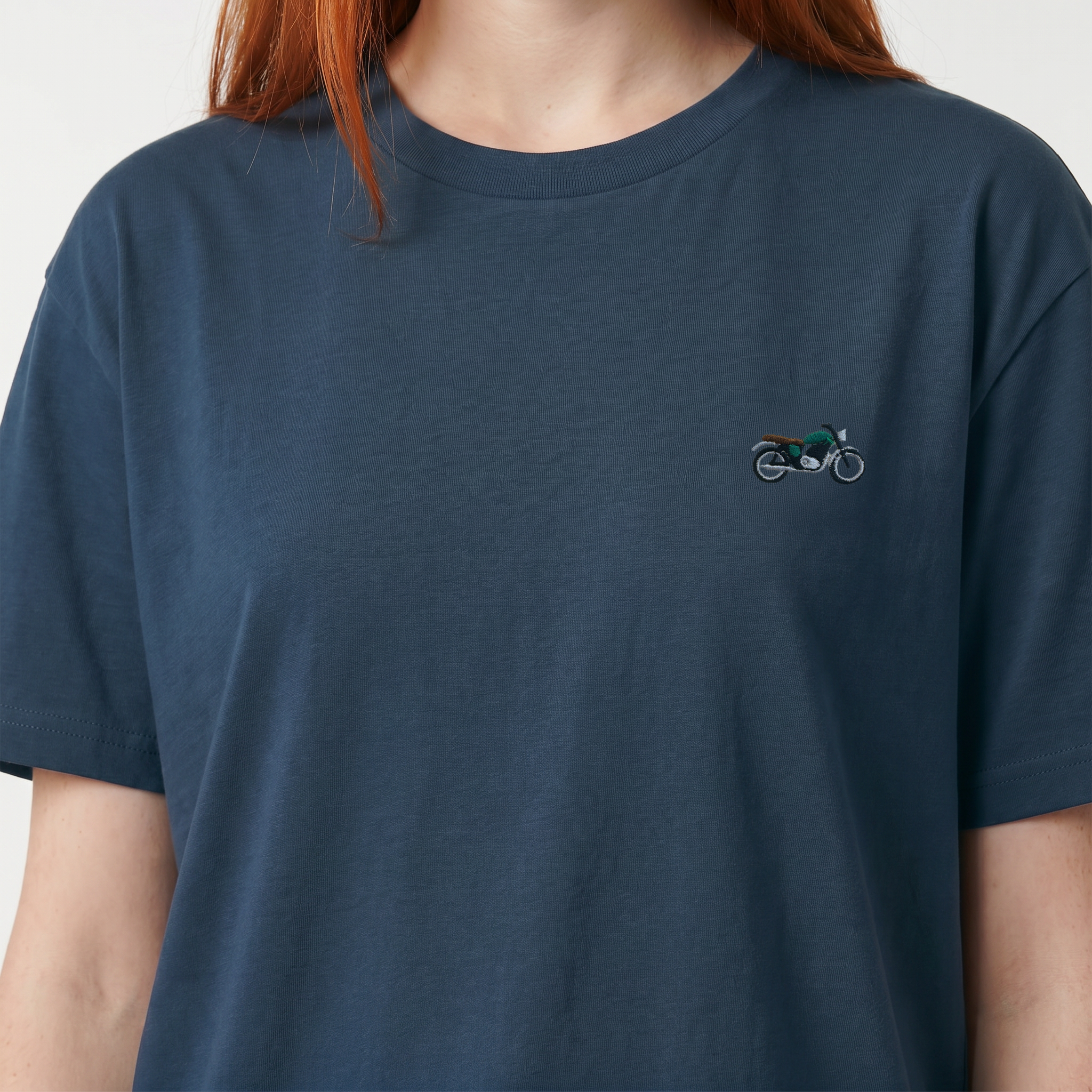 T-shirt brodé — Moto