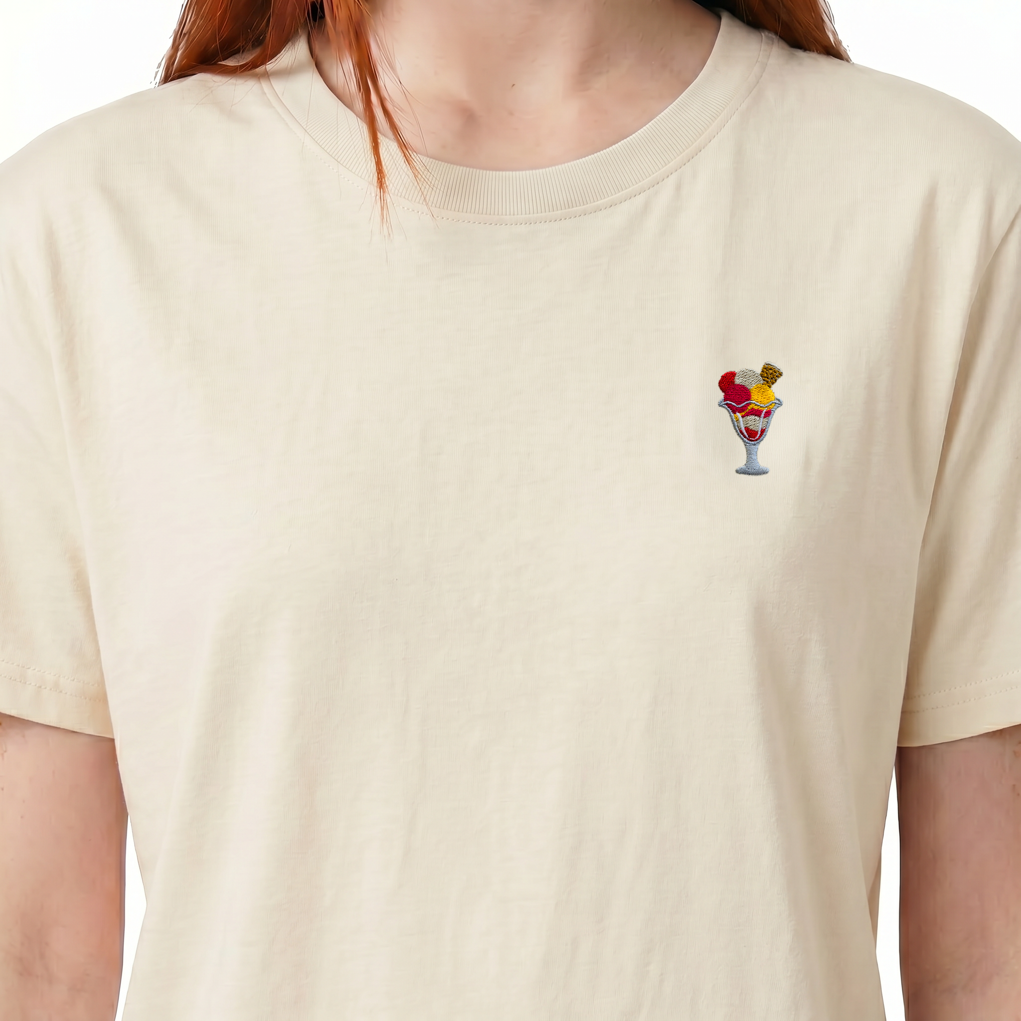 T-shirt brodé — Glace