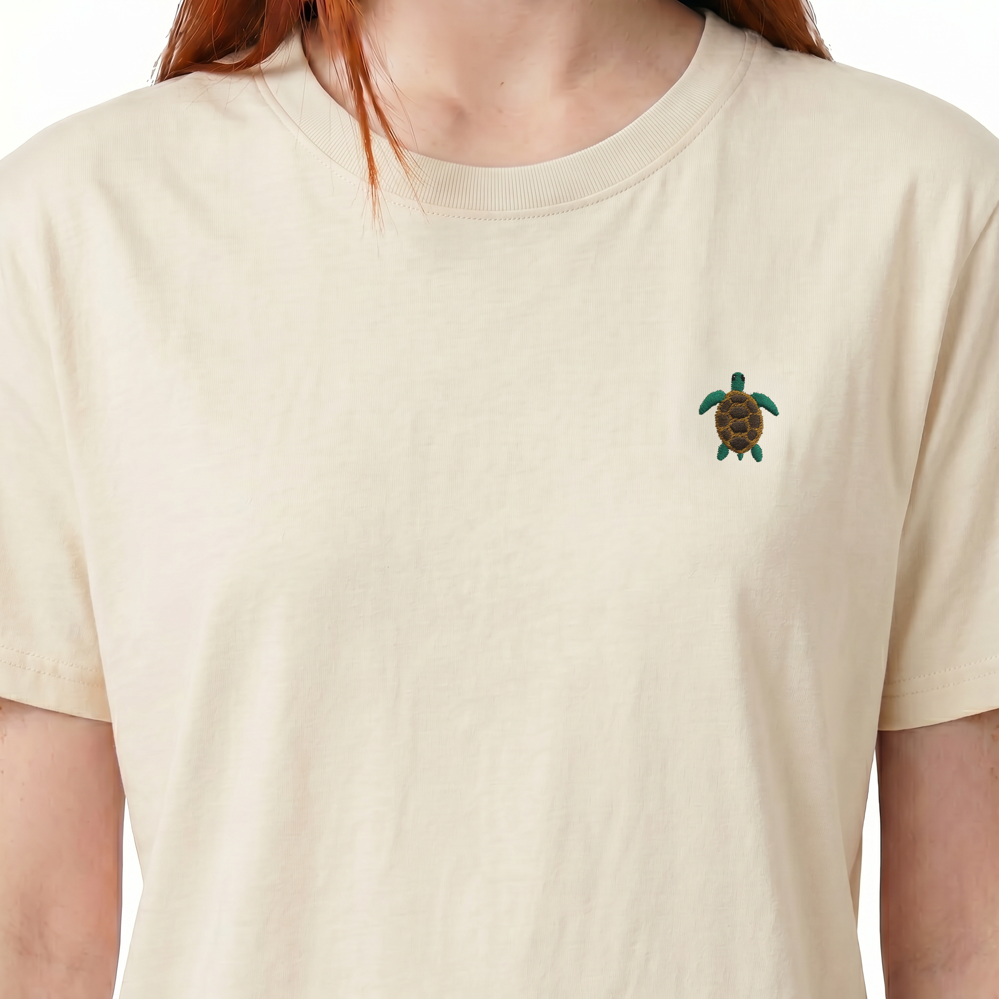 T-shirt brodé — Tortue