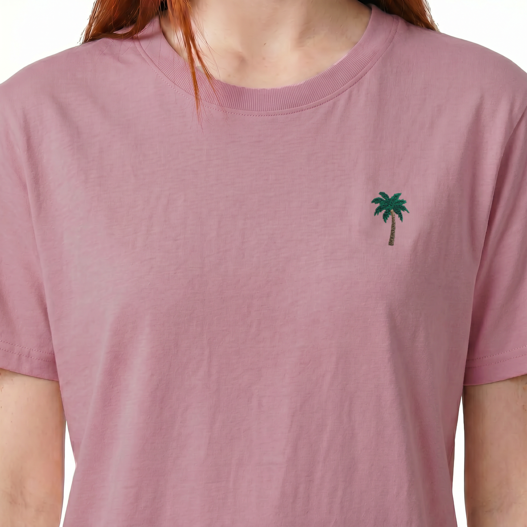 T-shirt brodé — Palmier