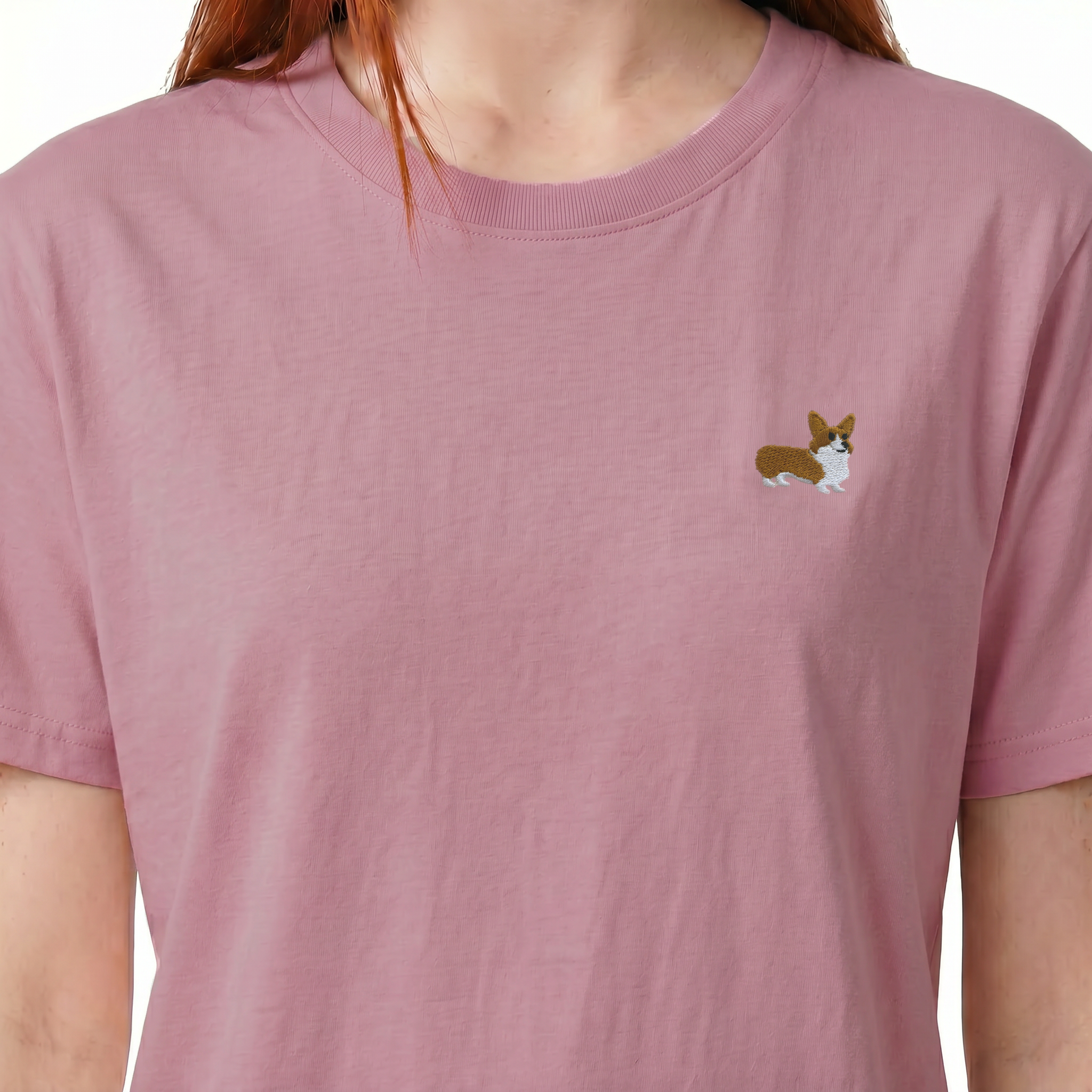 T-shirt brodé — Corgi