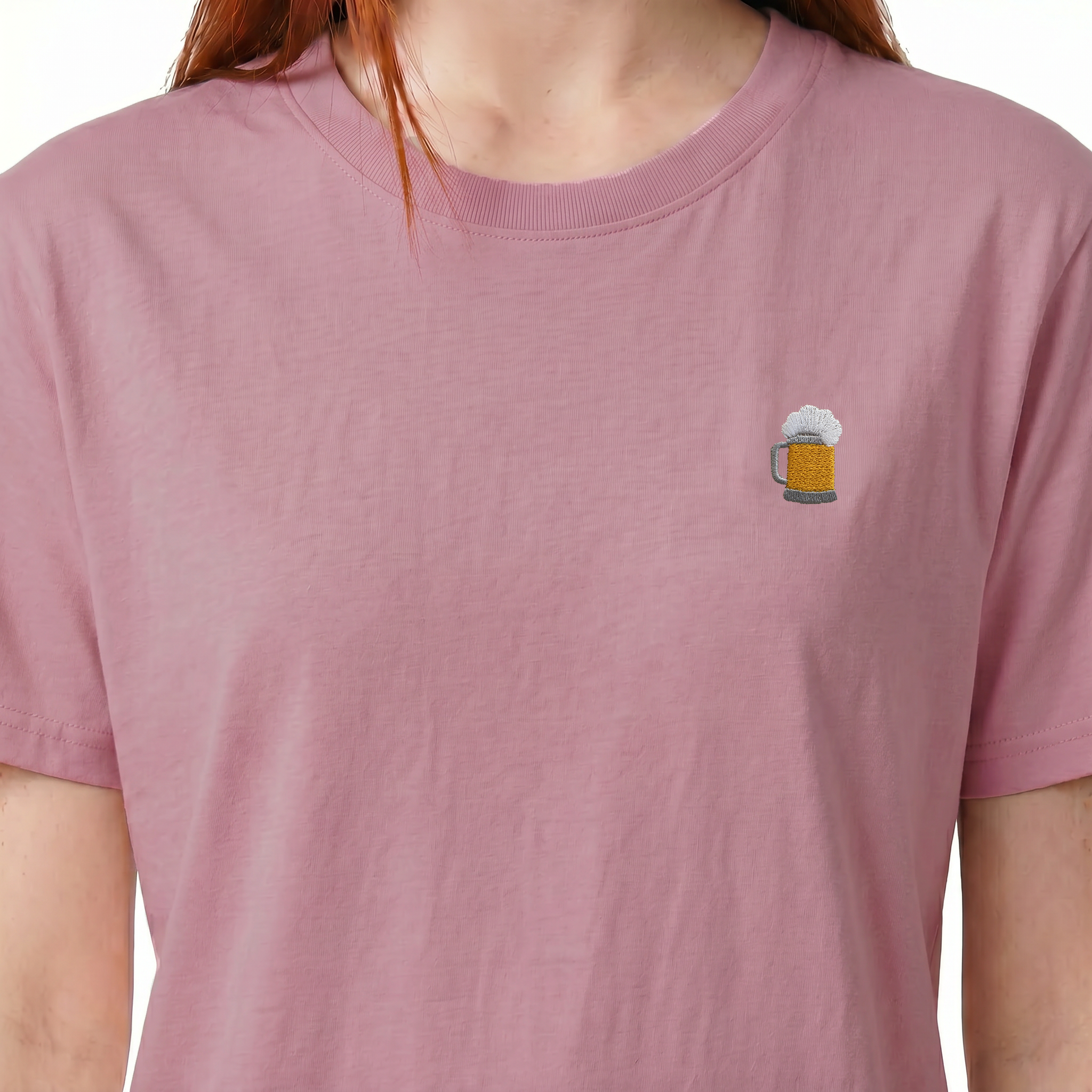 T-shirt brodé — Choppe de Bière