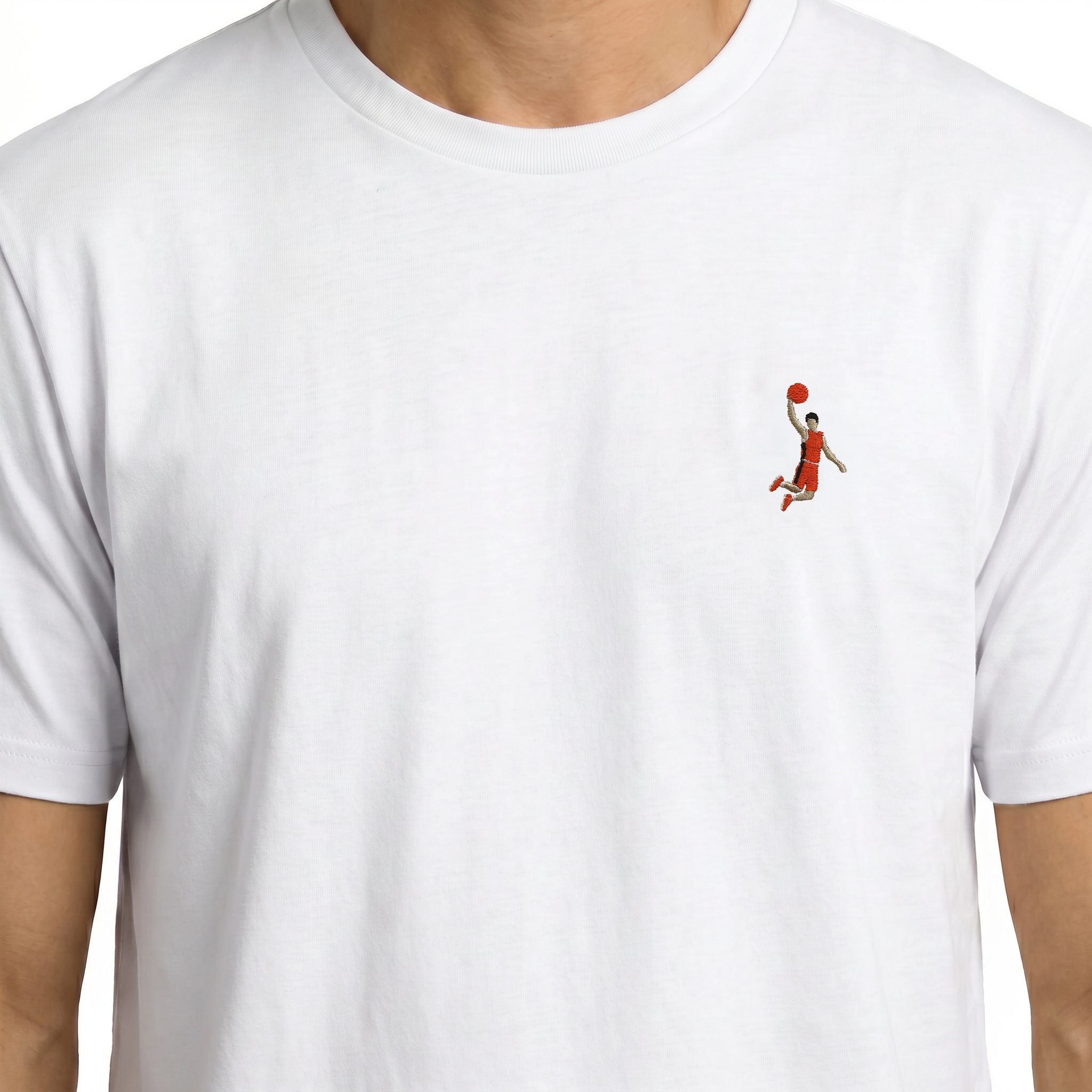 T-shirt brodé — Basketteur