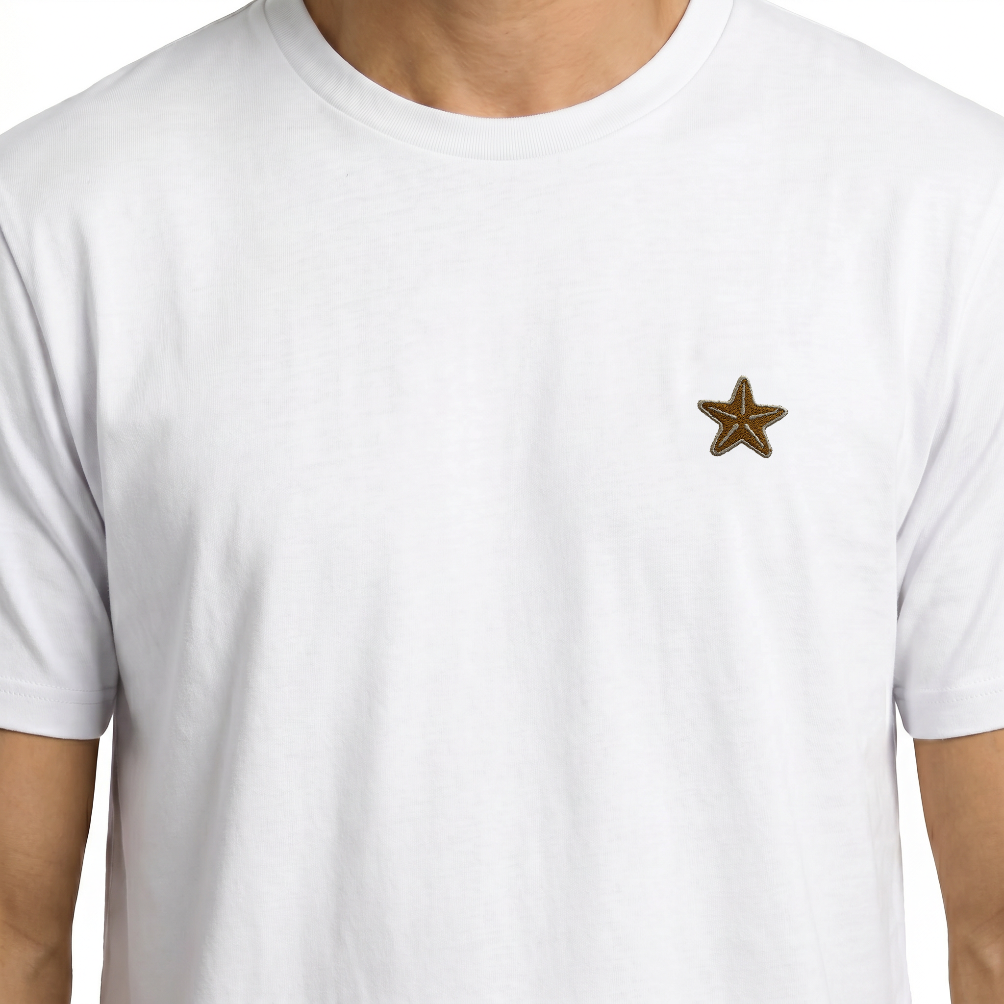 T-shirt brodé — Étoile de mer