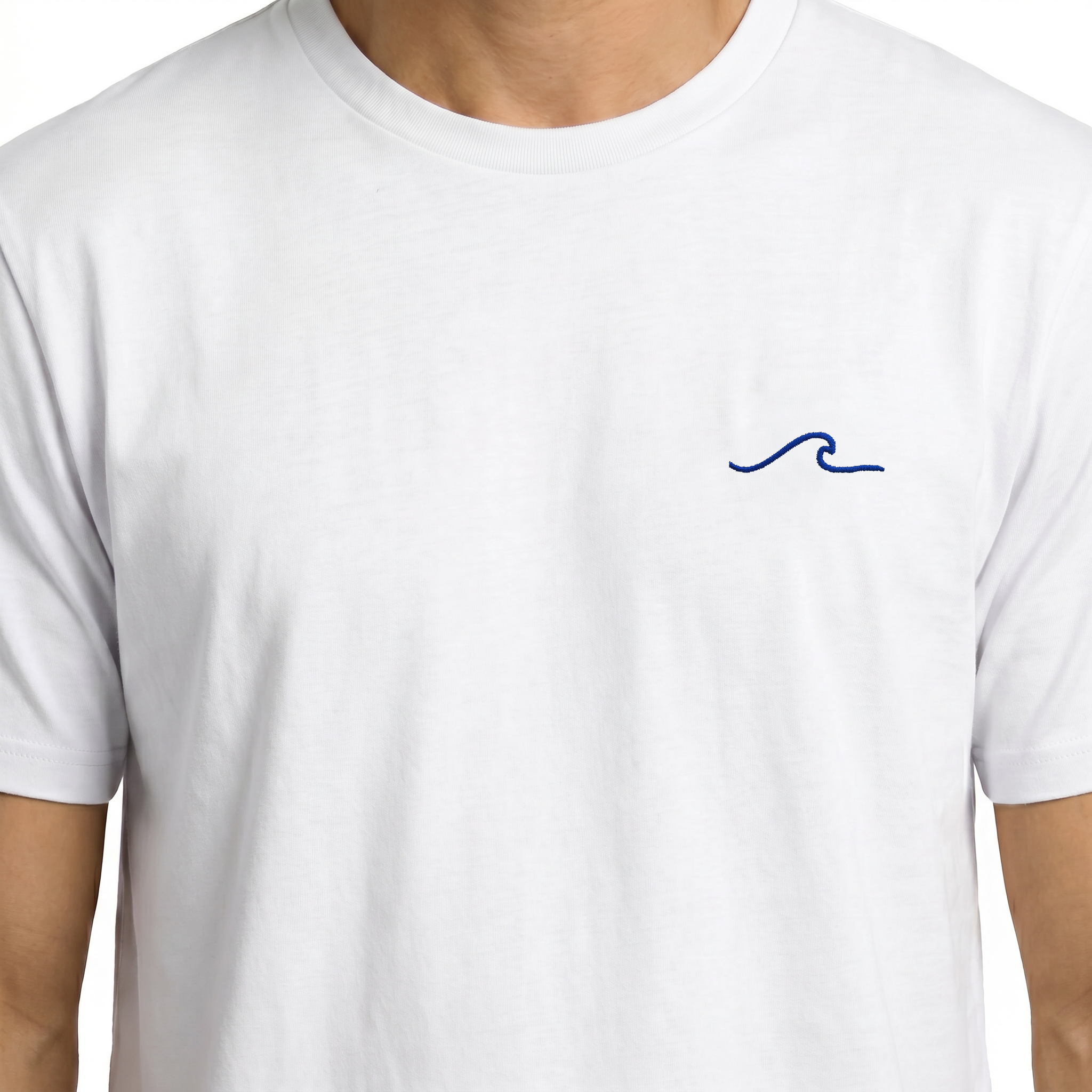 T-shirt brodé — Vague