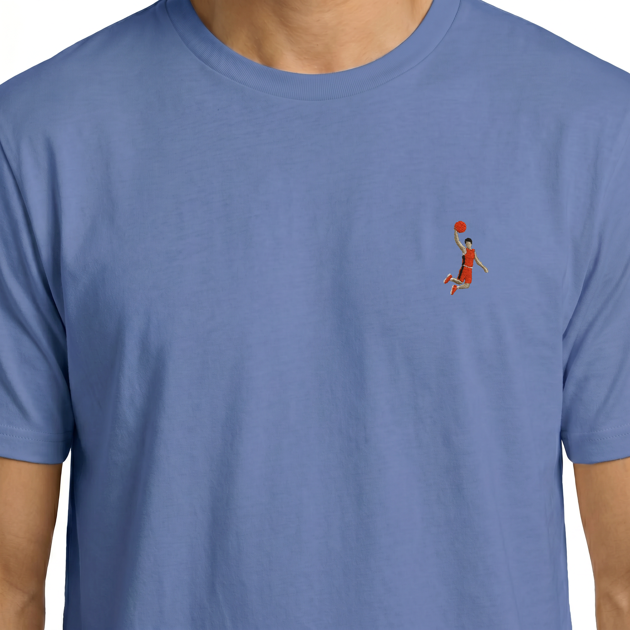 T-shirt brodé — Basketteur