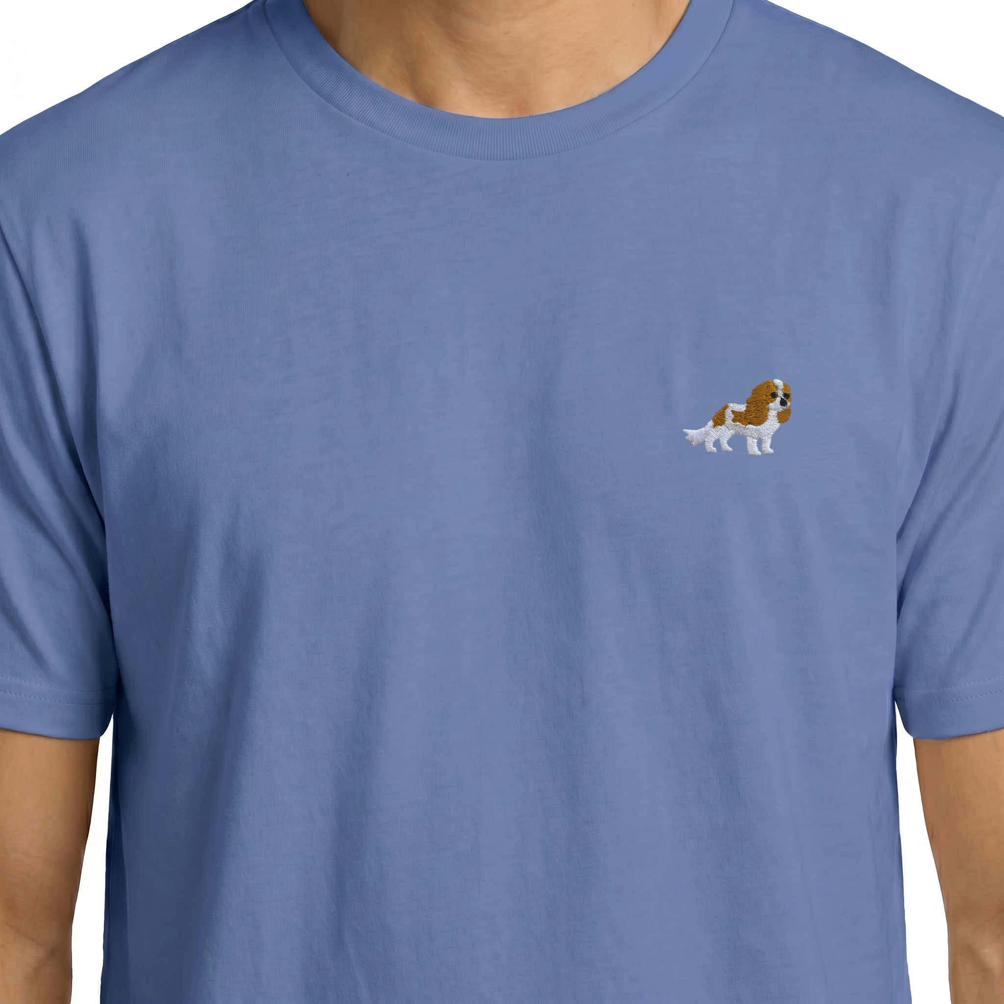 T-shirt brodé — Cavalier King Charles