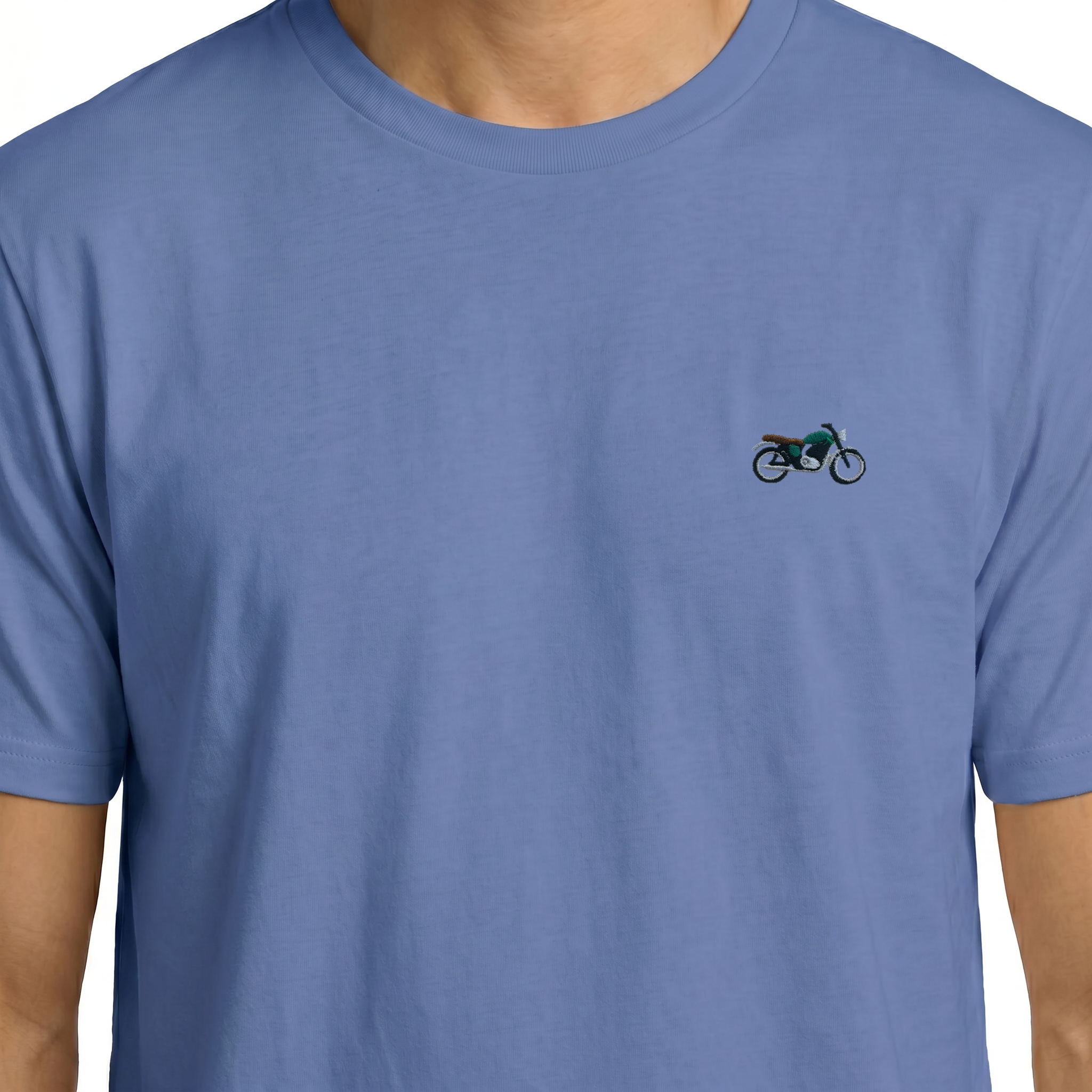 T-shirt brodé — Moto