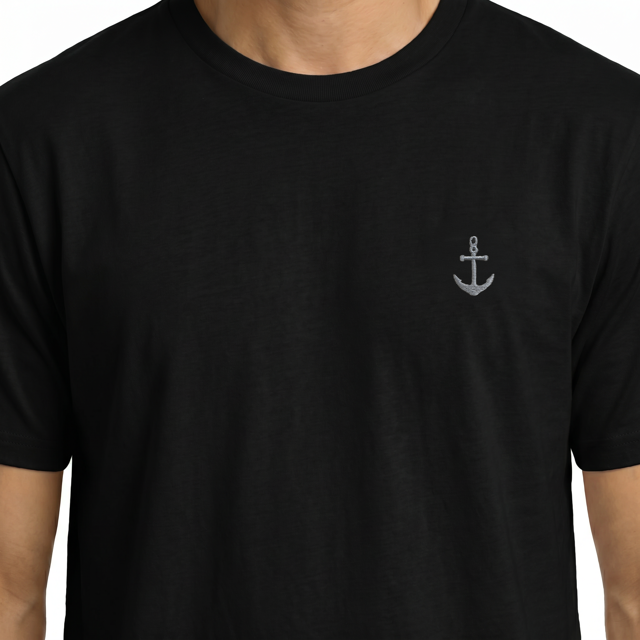 T-shirt brodé — Ancre