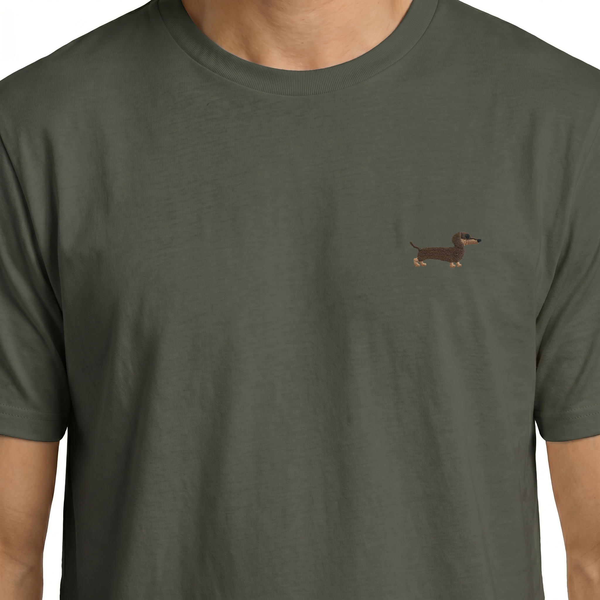 T-shirt brodé — Teckel