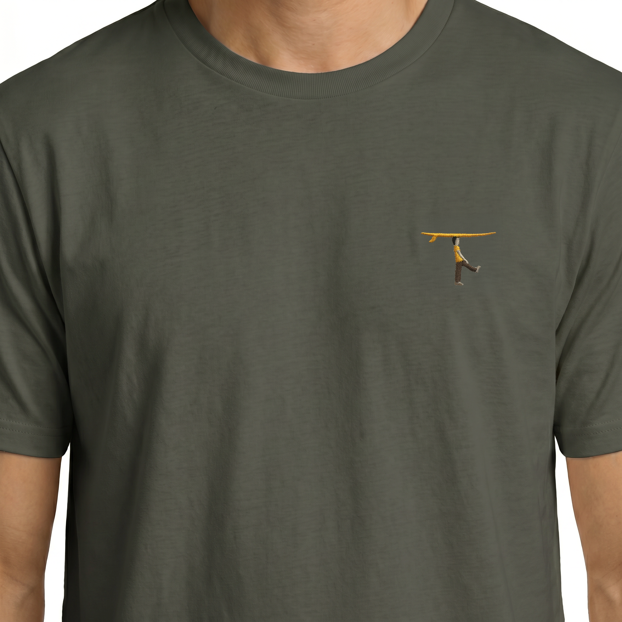 T-shirt brodé — Surfeur