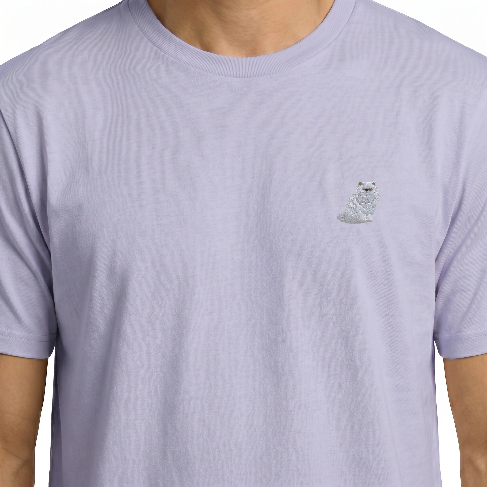T-shirt brodé — Chat Persan