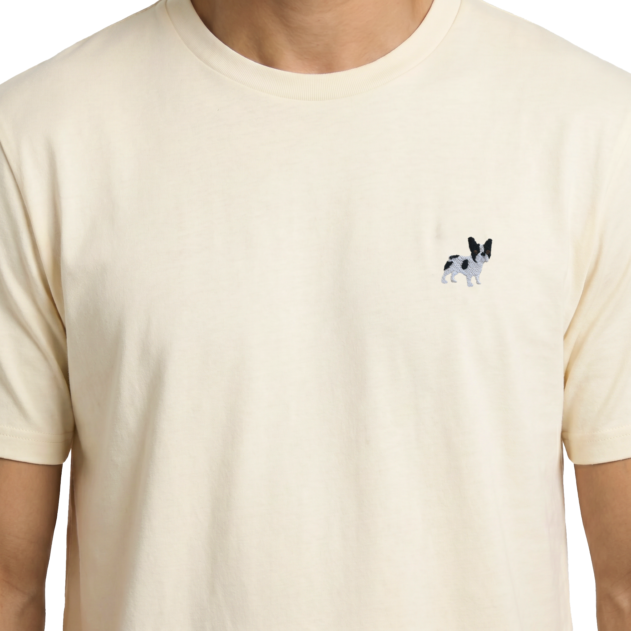 T-shirt brodé — Bouledogue Francais