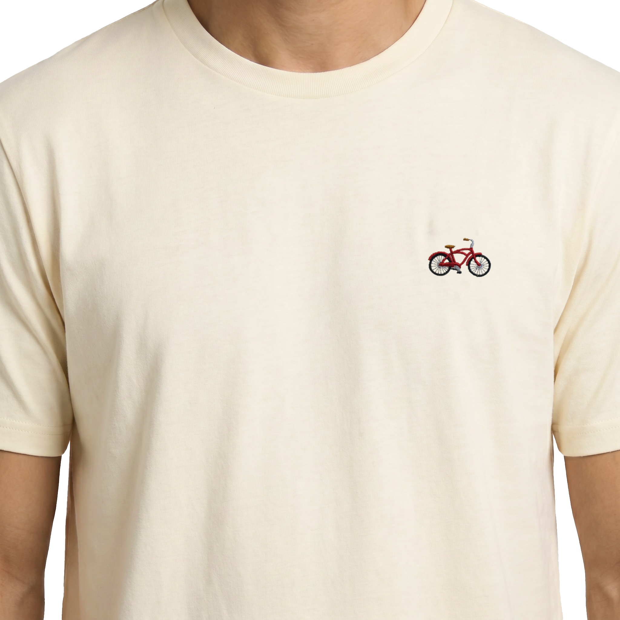 T-shirt brodé — Vélo ancien