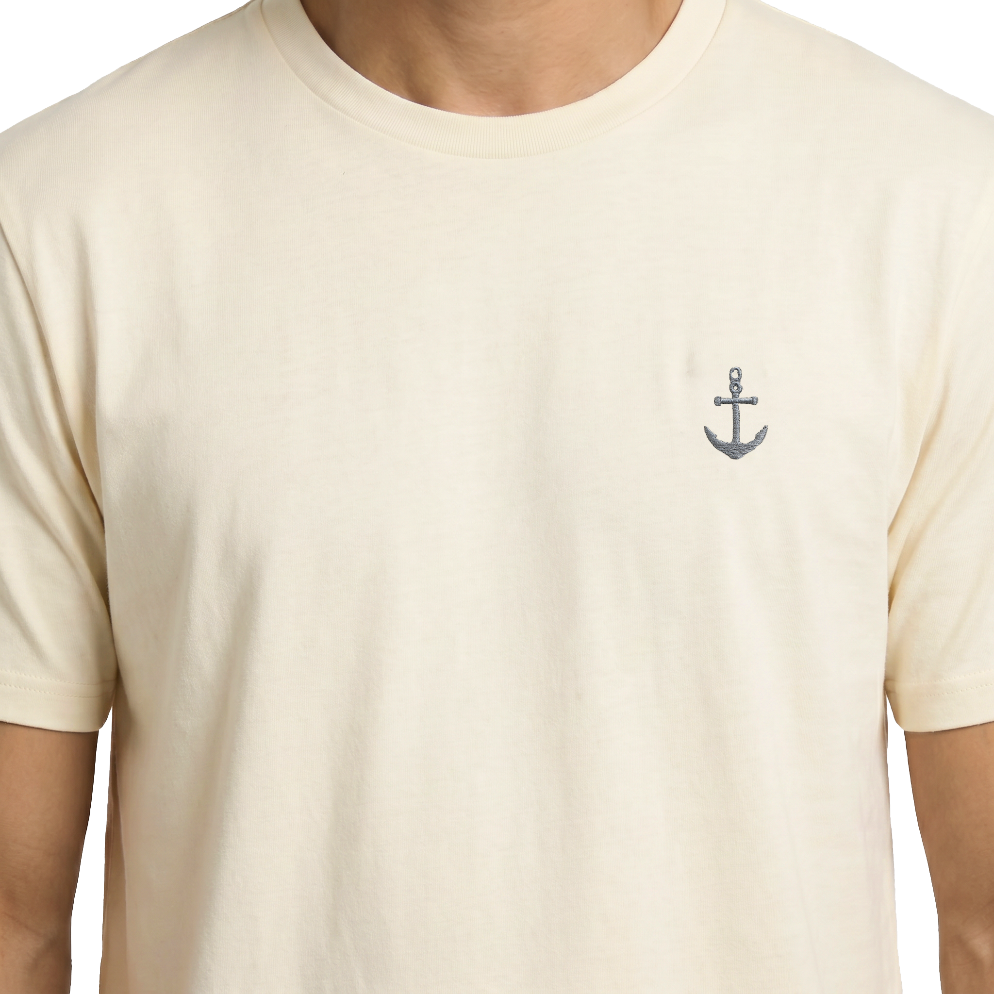 T-shirt brodé — Ancre