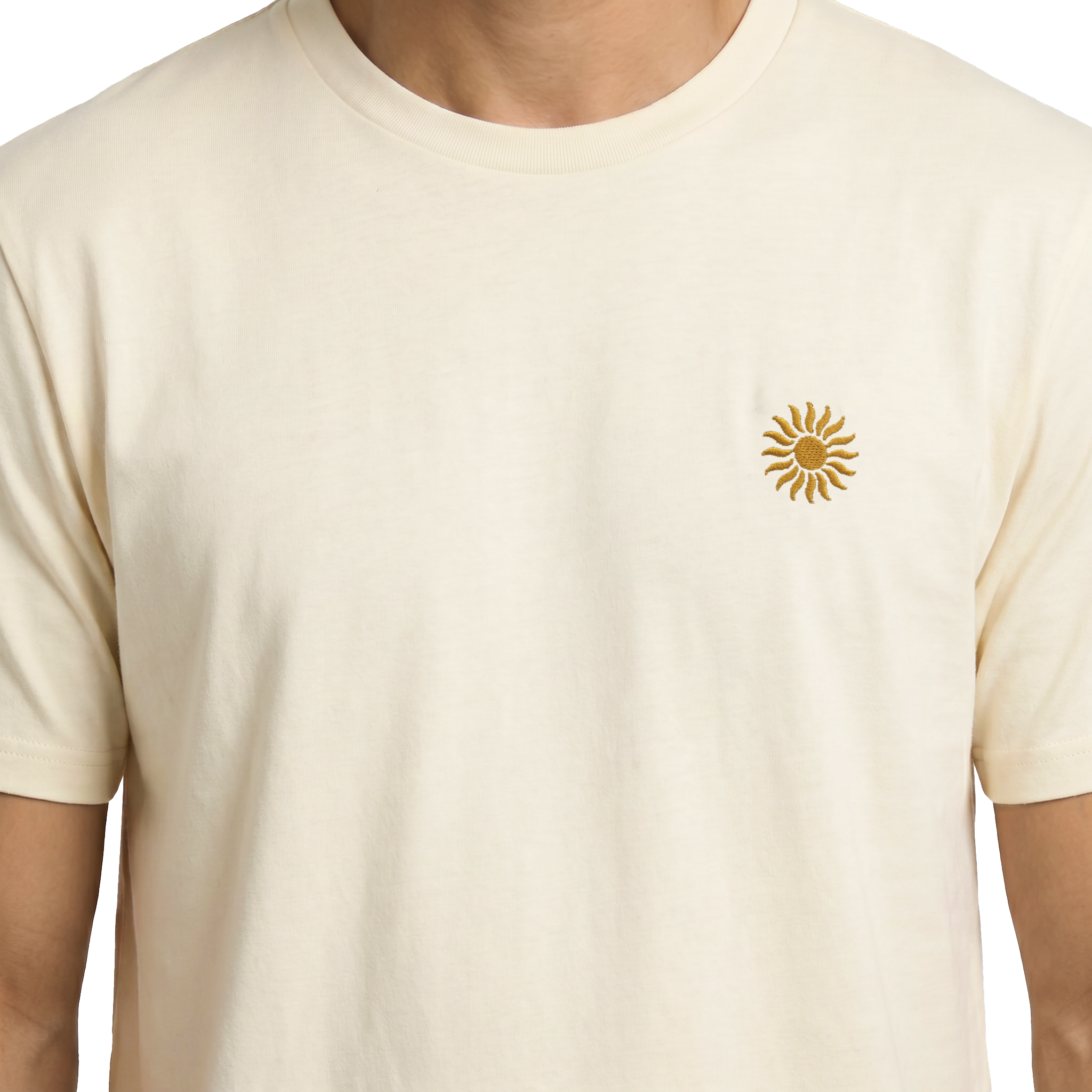 T-shirt brodé — Soleil