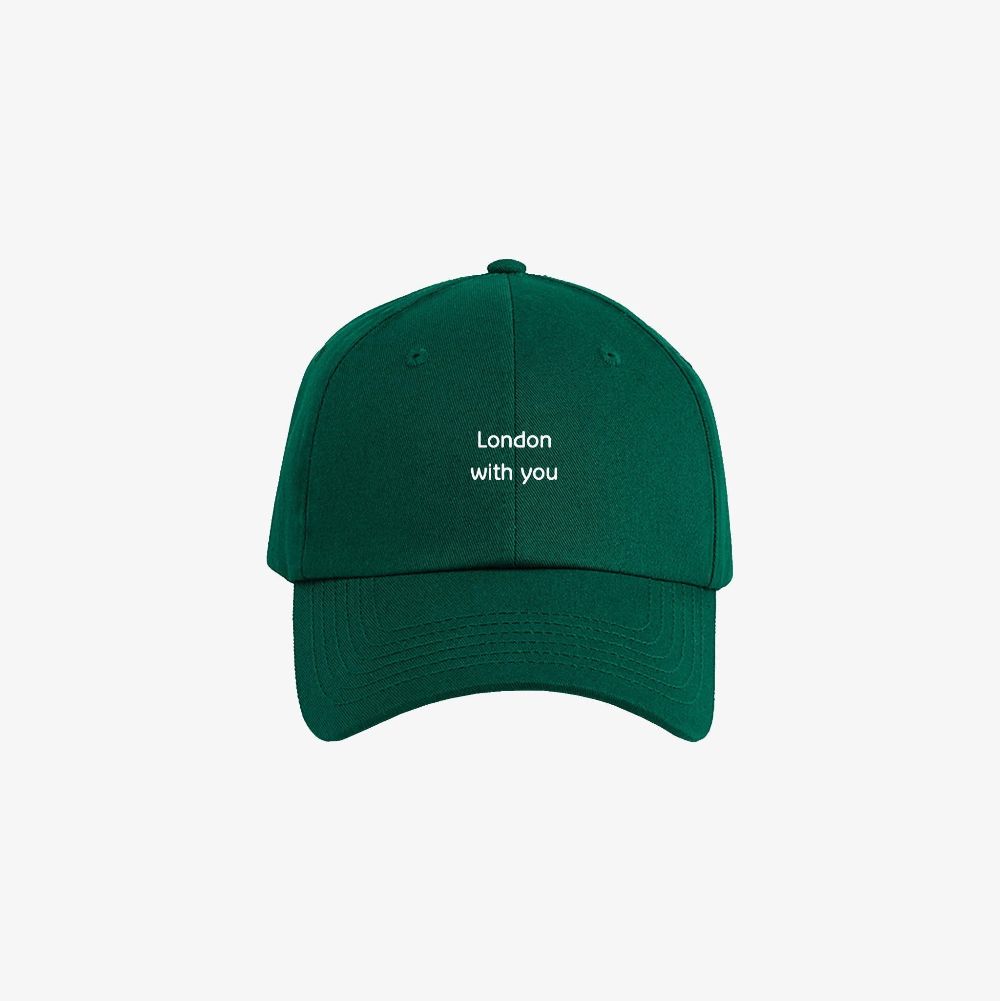 Casquette Verte Broderie Personnalisable